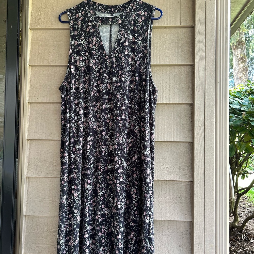 Maurice’s sleeveless summer dress full length plus size 2